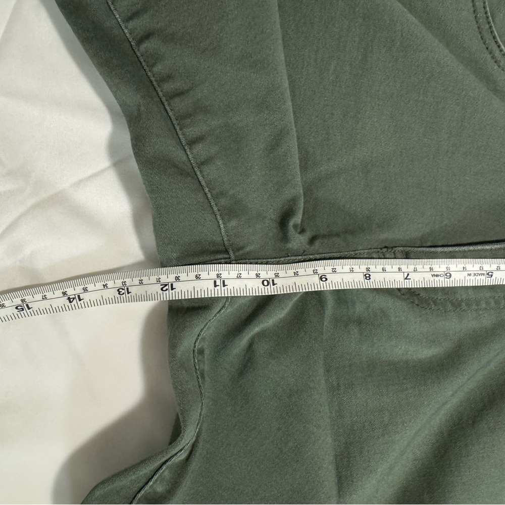 Bass Olive Green Skinny Stretch Jeans - Picture 7 of 9
